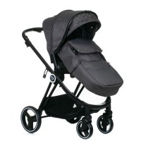 Коляска детская 2в1 BabyZz В102, серая